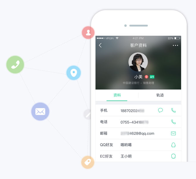 專屬客戶資料卡