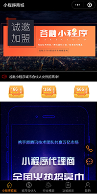 互聯網小程序商城開發